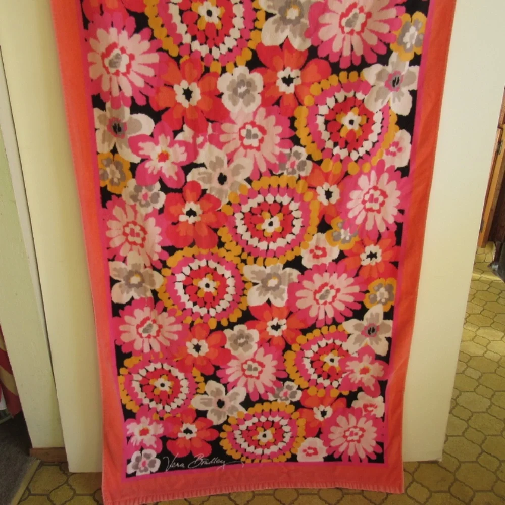 Vera Bradley Beach Towel 62 x 32
